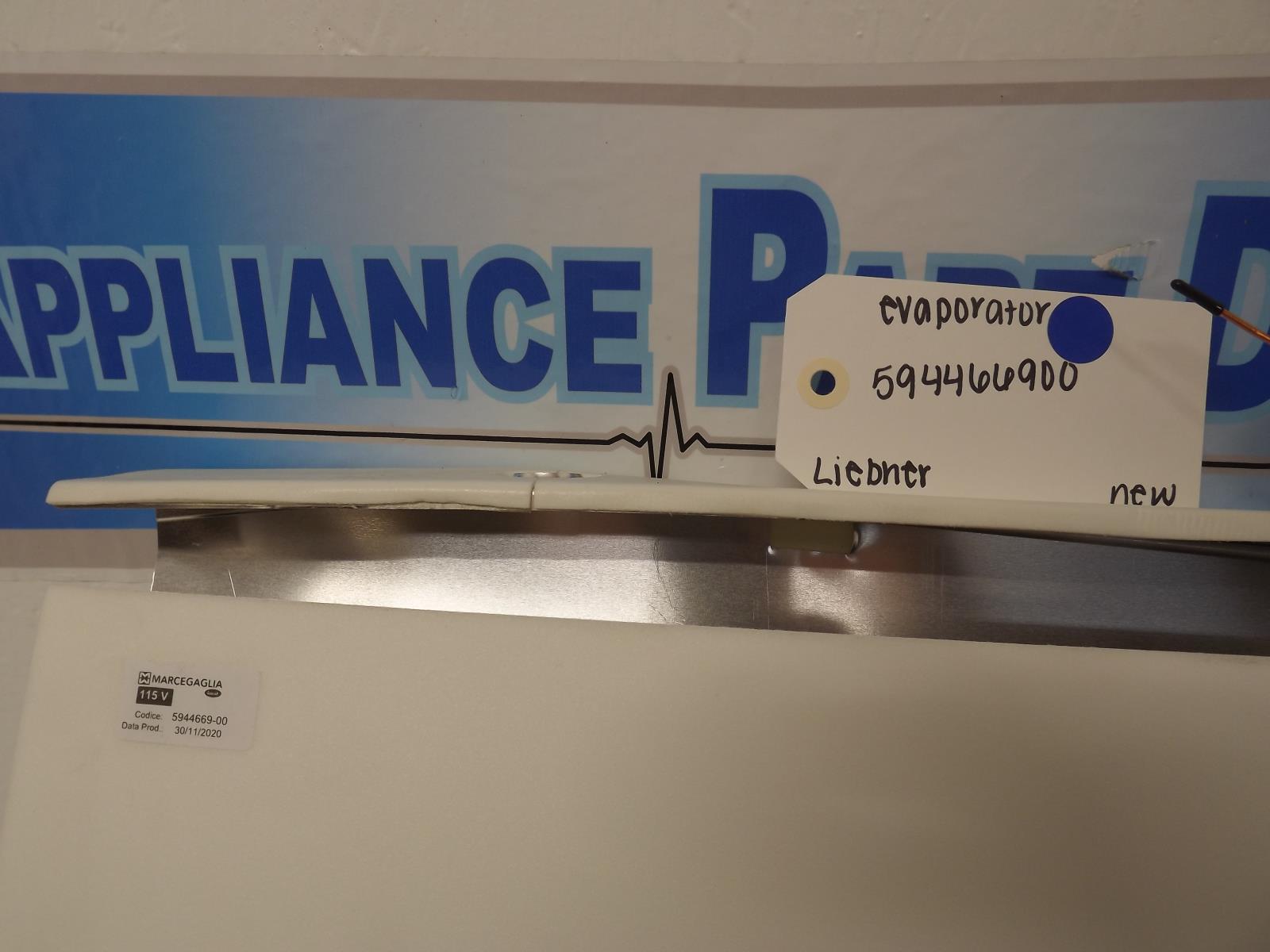 Liebherr Refrigerator 594466900 Evaporator New *SEE NOTE* Liebherr Refrigerator 594466900 Evaporator New *SEE NOTE*